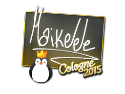 Sticker | Maikelele | Cologne 2015