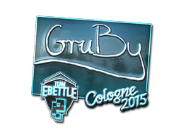 Sticker | GruBy (Foil) | Cologne 2015