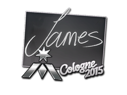 Sticker | James | Cologne 2015