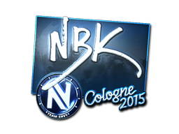 Sticker | NBK- (Foil) | Cologne 2015