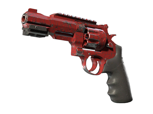 R8 Revolver | Crimson Web (Well-Worn)