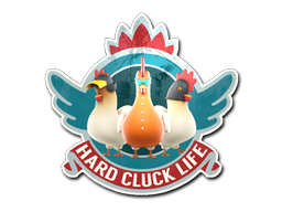 Sticker | Hard Cluck Life(Holo)