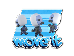 Sticker | Move It(Holo)