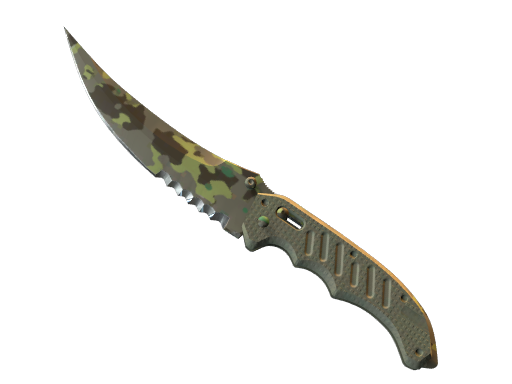 ★ Flip Knife | Boreal Forest (Well-Worn)