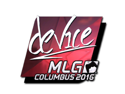 Sticker | device (Foil) | MLG Columbus 2016