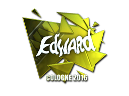 Sticker | Edward (Foil) | Cologne 2016