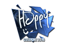 Sticker | Happy (Foil) | Cologne 2016