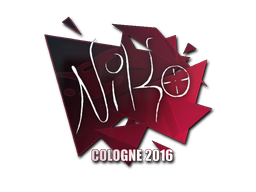 Sticker | NiKo | Cologne 2016