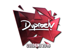 Sticker | dupreeh (Foil) | Cologne 2016