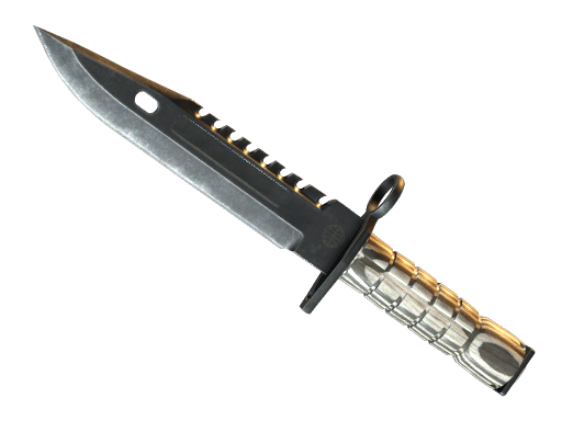 ★ StatTrak™ M9 Bayonet | Black Laminate (Factory New)