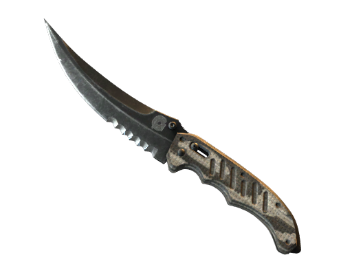 ★ StatTrak™ Flip Knife | Black Laminate (Factory New)