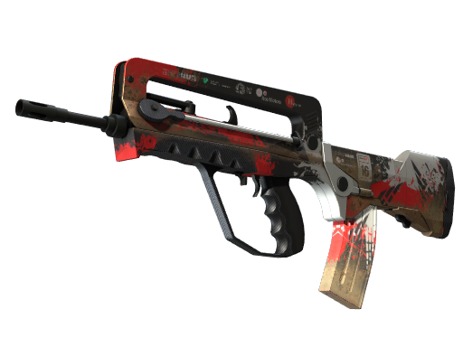 StatTrak™ FAMAS | Roll Cage (Factory New)