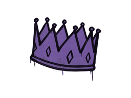 Sealed Graffiti | King Me (Monster Purple)