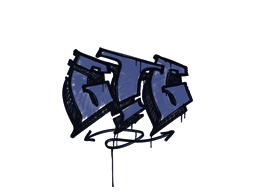 Sealed Graffiti | GTG (SWAT Blue)