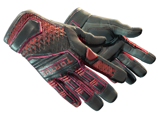 ★ Specialist Gloves | Crimson Kimono (Battle-Scarred)