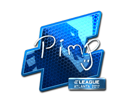 Sticker | Pimp (Foil) | Atlanta 2017