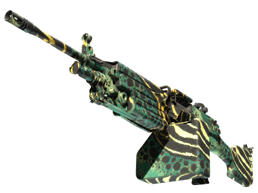 M249 | Emerald Poison Dart (Minimal Wear)