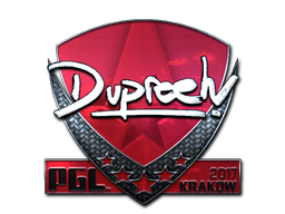 Sticker | dupreeh (Foil) | Krakow 2017