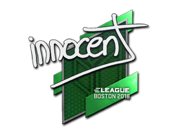 Sticker | innocent | Boston 2018