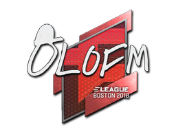 Sticker | olofmeister | Boston 2018