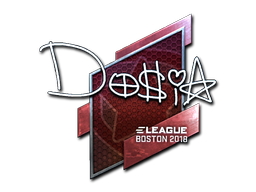 Sticker | Dosia (Foil) | Boston 2018