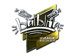 Sticker | balblna (Foil) | Boston 2018