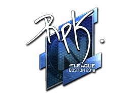 Sticker | RpK (Foil) | Boston 2018