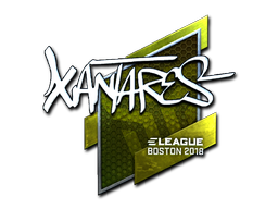 Sticker | XANTARES (Foil) | Boston 2018