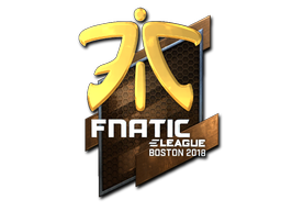 Sticker | Fnatic (Foil) | Boston 2018