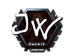Sticker | JW (Foil) | London 2018