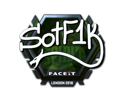 Sticker | S0tF1k (Foil) | London 2018