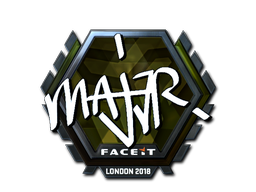 Sticker | MAJ3R (Foil) | London 2018