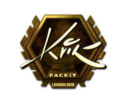 Sticker | Kvik (Gold) | London 2018