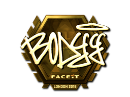 Sticker | bodyy (Gold) | London 2018