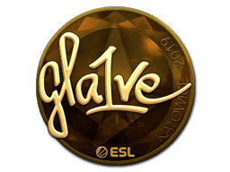 Sticker | gla1ve (Gold) | Katowice 2019