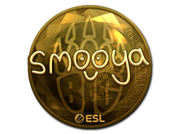 Sticker | smooya (Gold) | Katowice 2019