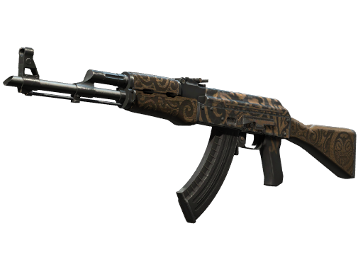 StatTrak™ AK-47 | Uncharted (Well-Worn)