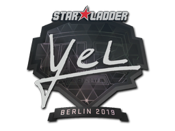 Sticker | yel | Berlin 2019