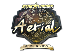 Sticker | Aerial (Gold) | Berlin 2019