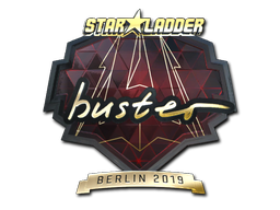 Sticker | buster (Gold) | Berlin 2019