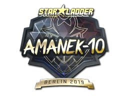 Sticker | AmaNEk (Gold) | Berlin 2019