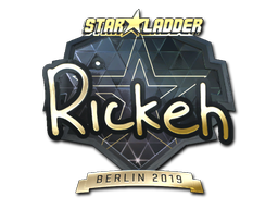Sticker | Rickeh (Gold) | Berlin 2019