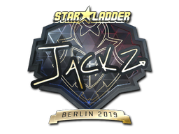 Sticker | JaCkz (Gold) | Berlin 2019