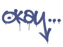 Sealed Graffiti | Okay (SWAT Blue)