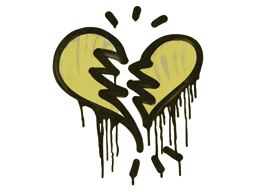 Sealed Graffiti | Broken Heart (Tracer Yellow)