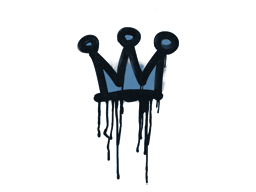 Sealed Graffiti | Little Crown (Monarch Blue)