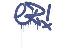Sealed Graffiti | Little EZ (SWAT Blue)