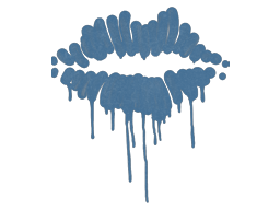 Sealed Graffiti | Kiss (Monarch Blue)