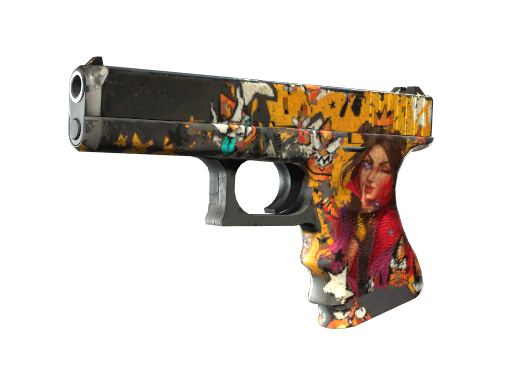 Glock-18 | Bullet Queen (Battle-Scarred)