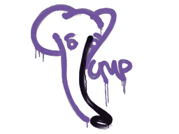 Sealed Graffiti | Recoil UMP-45 (Monster Purple)